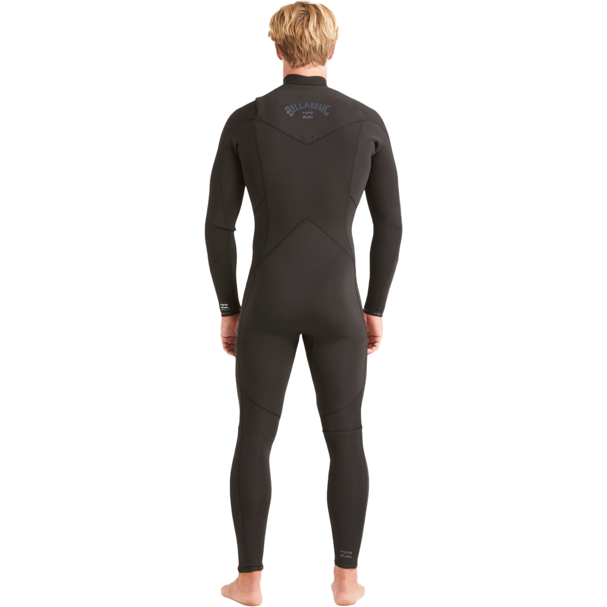 2025 Billabong Mens Absolute 5/4mm Chest Zip Wetsuit ABYW100194 - Black